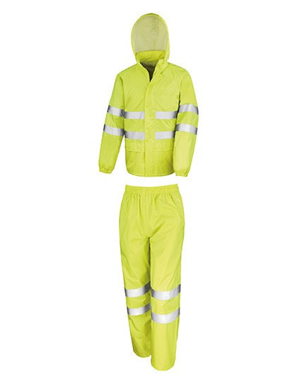 Result Safe-Guard - High Vis Waterproof Suit
