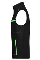 Black/lime-green (ca. Pantone blackC
360C)